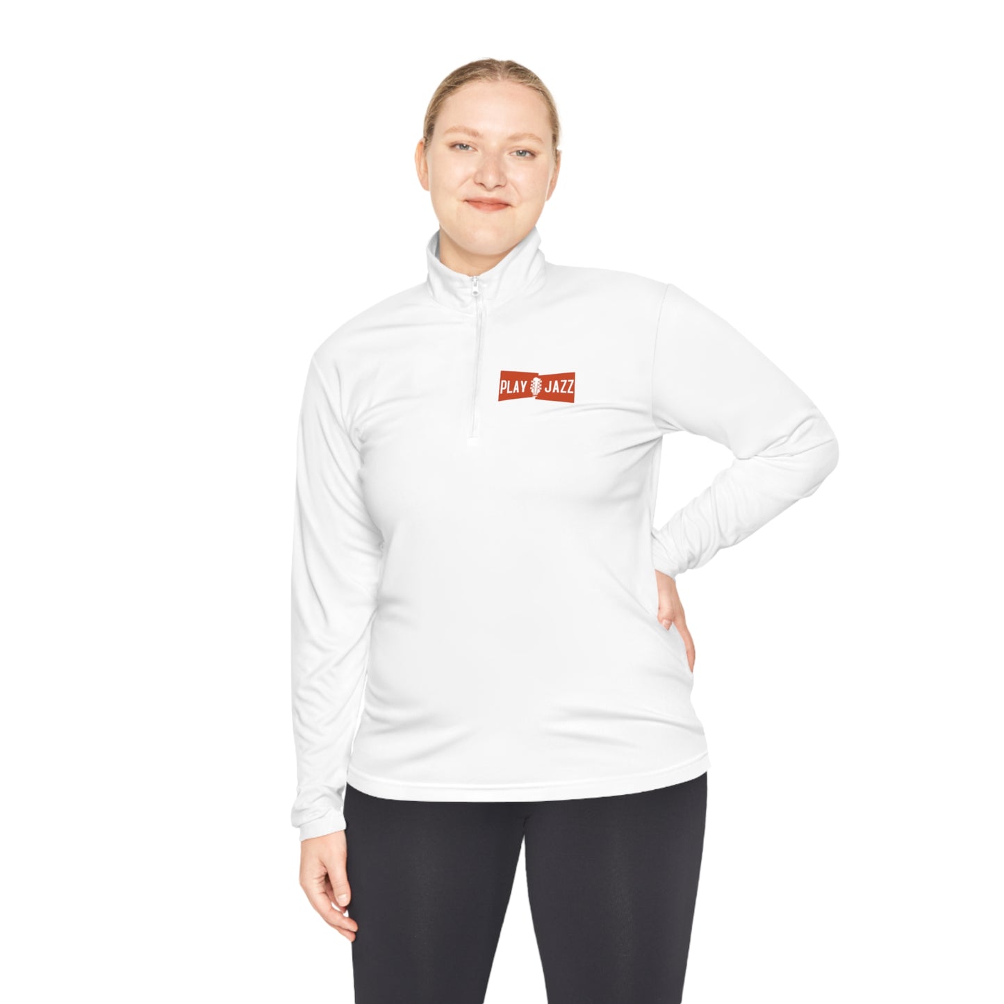 Play Jazz Unisex Zip Pullover (Relaxed Fit)