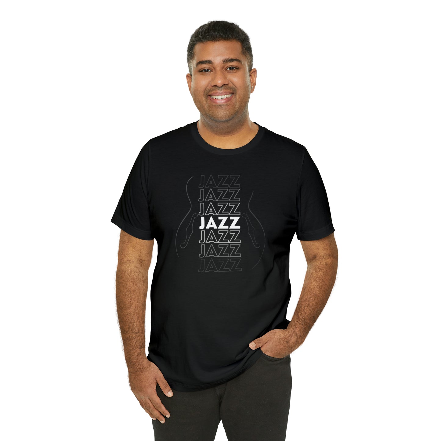 Jazz · Guitar (Old School) Unisex Tee