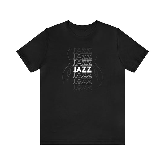 Jazz · Guitar (Old School) Unisex Tee