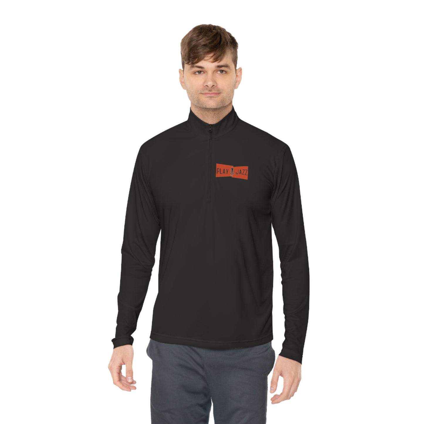 Play Jazz Unisex Zip Pullover (Relaxed Fit)