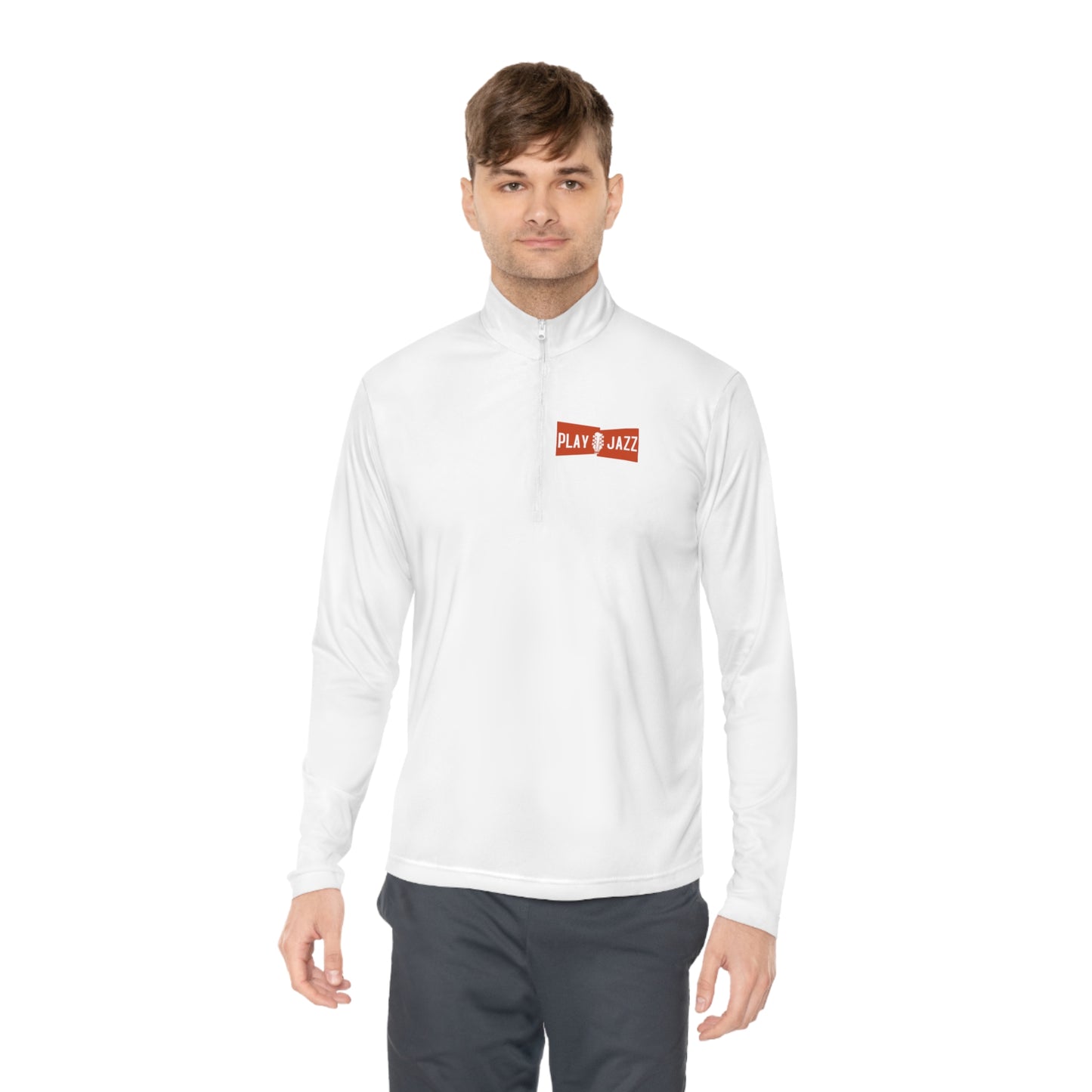 Play Jazz Unisex Zip Pullover (Relaxed Fit)