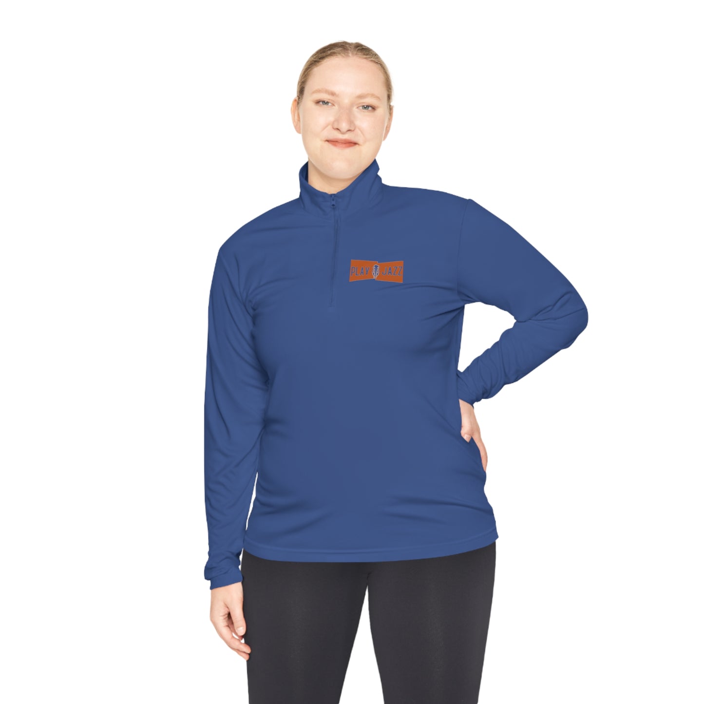 Play Jazz Unisex Zip Pullover (Relaxed Fit)