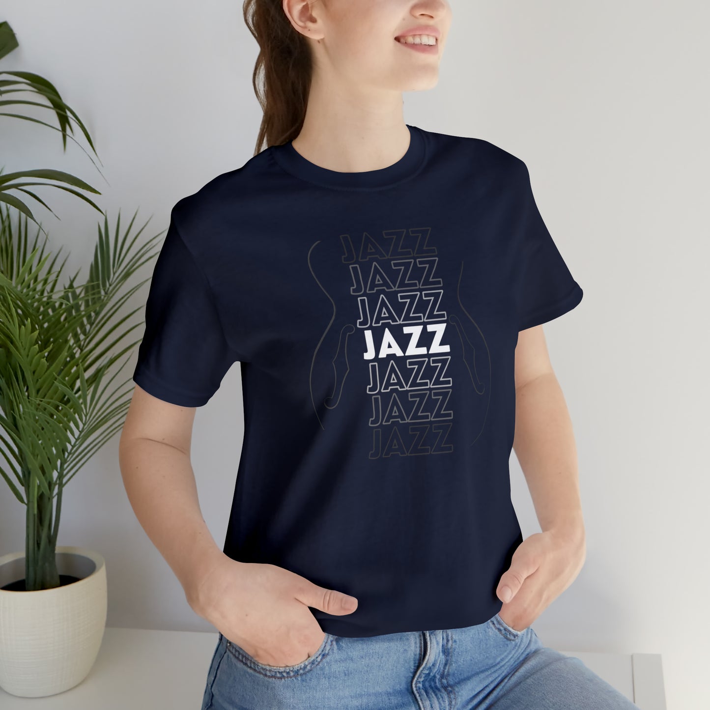 Jazz · Guitar (Old School) Unisex Tee