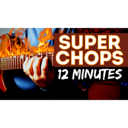 Great Guitar Technique: Get Super Chops! Do This For 12min Every Day